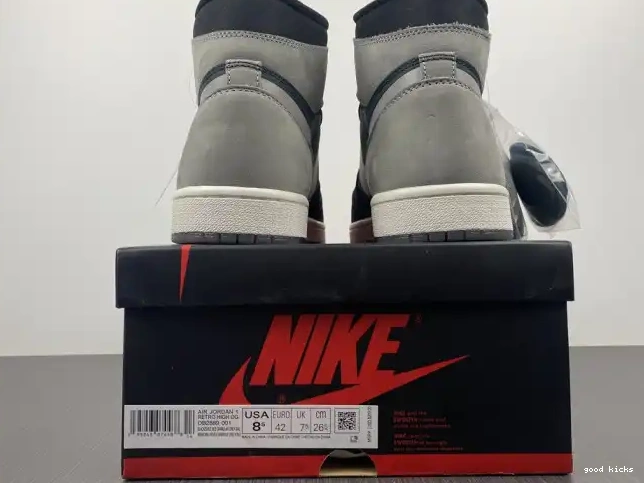 Rep Retro Particle Black 1 DB2889-001 High Element Gore-Tex Grey Jordan 0408